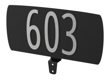 Address Plate for Postbox (SPA-A002) <P>*Specify Your Numbers - Instructions Below</P)